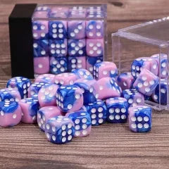 (Pink + Blue) 12mm D6 block of 36 dice | Gear Gaming Fayetteville