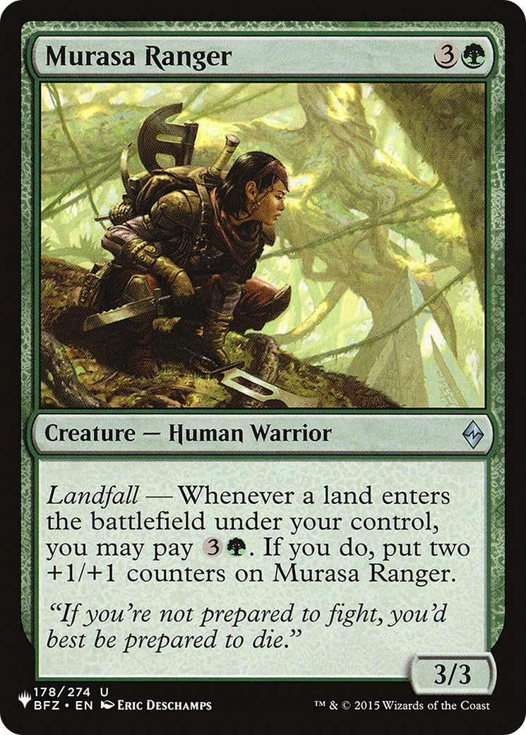 Murasa Ranger [The List] | Gear Gaming Fayetteville