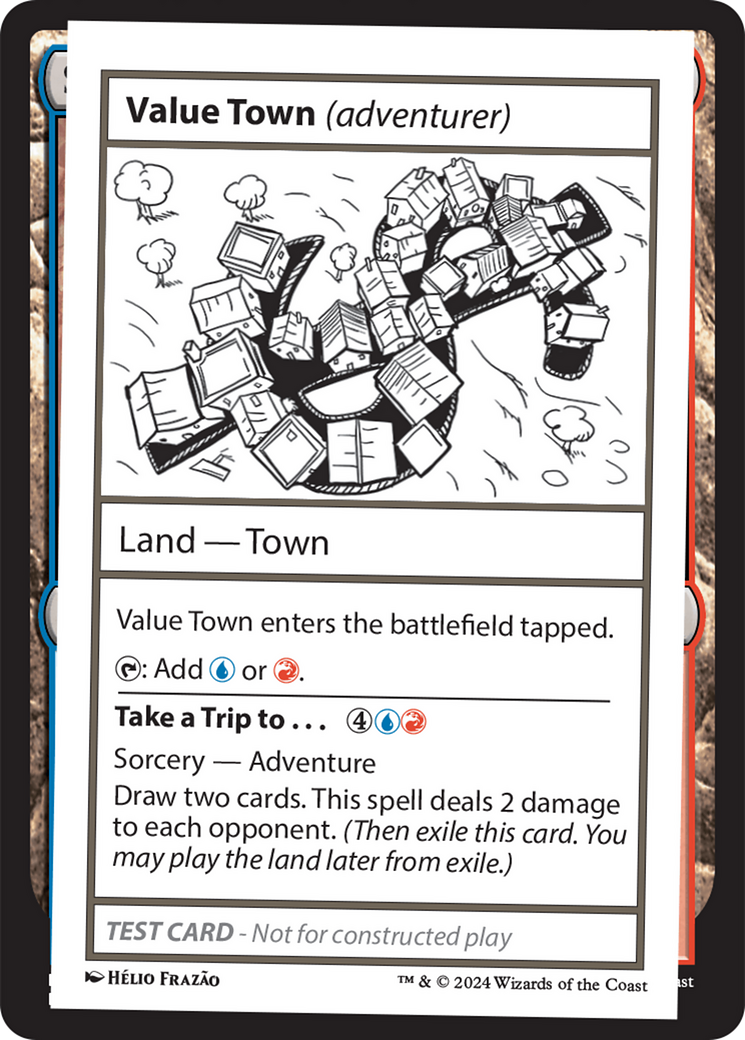 Value Town (adventurer) [Mystery Booster 2 Playtest Cards] | Gear Gaming Fayetteville