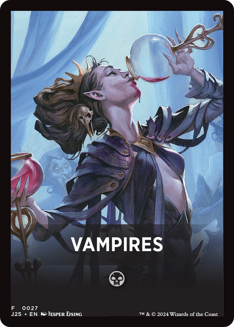 Vampires Theme Card [Foundations Jumpstart Front Cards] | Gear Gaming Fayetteville