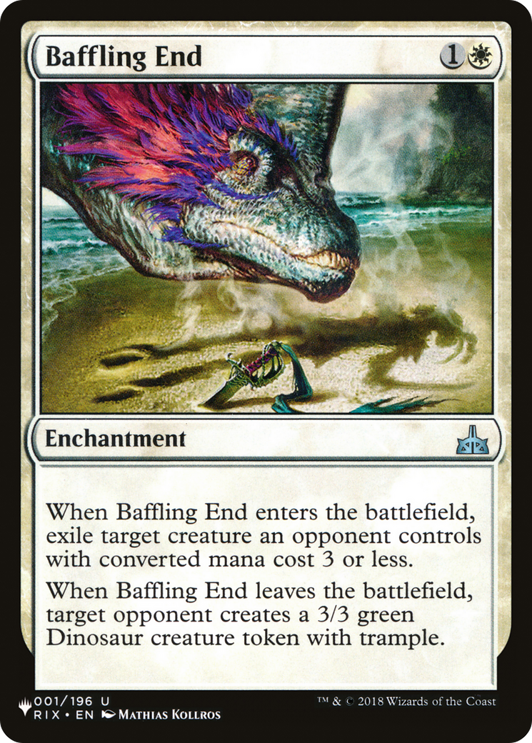 Baffling End [The List Reprints] | Gear Gaming Fayetteville