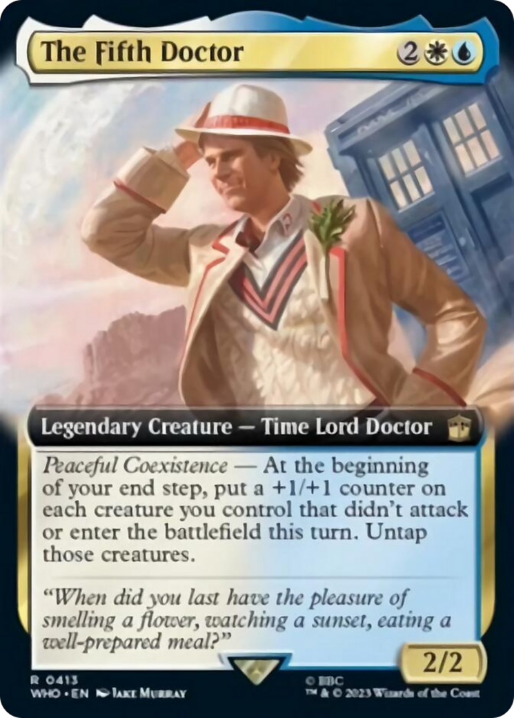 The Fifth Doctor (Extended Art) [Doctor Who] | Gear Gaming Fayetteville