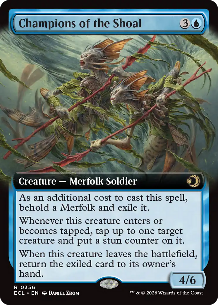 Champions of the Shoal (Extended Art) [Lorwyn Eclipsed] | Gear Gaming Fayetteville
