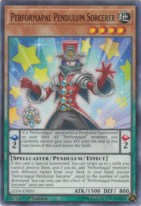 Performapal Pendulum Sorcerer [LED6-EN051] Common | Gear Gaming Fayetteville
