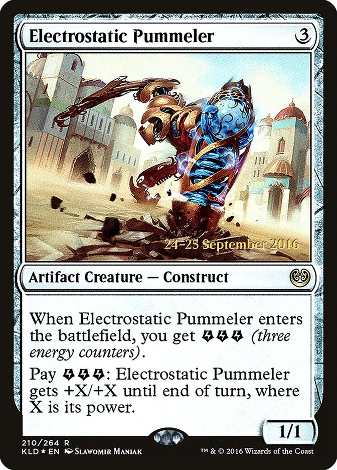 Electrostatic Pummeler [Kaladesh Prerelease Promos] | Gear Gaming Fayetteville