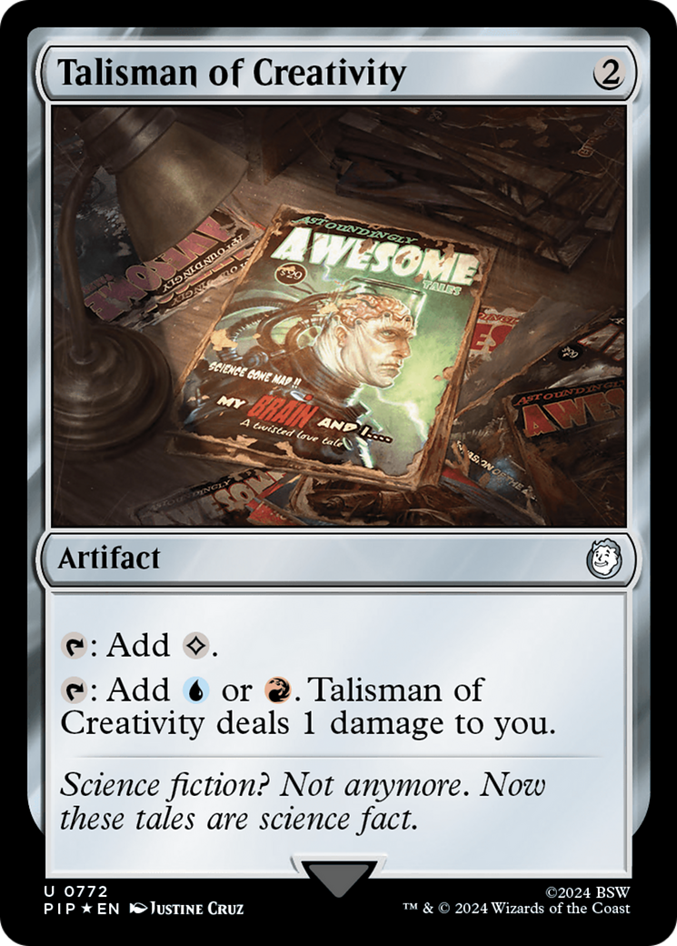 Talisman of Creativity (Surge Foil) [Fallout] | Gear Gaming Fayetteville
