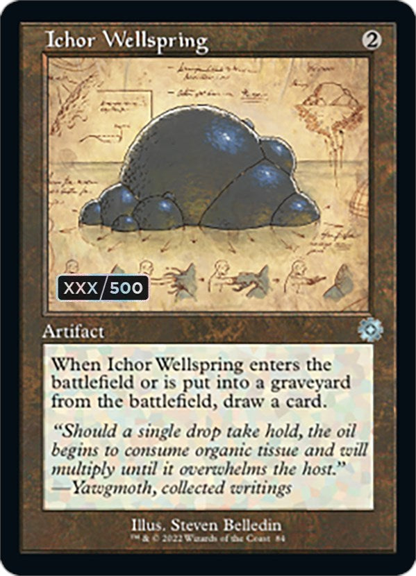 Ichor Wellspring (Retro Schematic) (Serialized) [The Brothers' War Retro Artifacts] | Gear Gaming Fayetteville