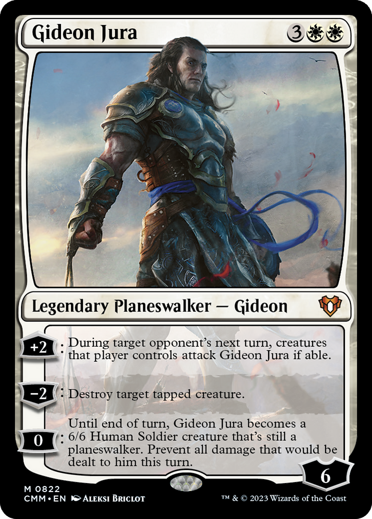 Gideon Jura [Commander Masters] | Gear Gaming Fayetteville