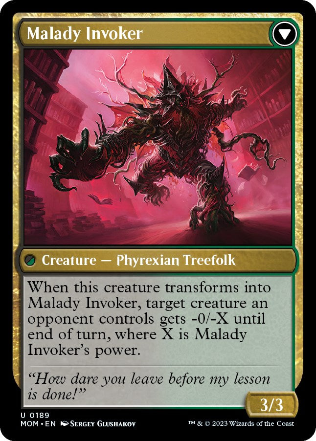 Herbology Instructor // Malady Invoker [March of the Machine] | Gear Gaming Fayetteville