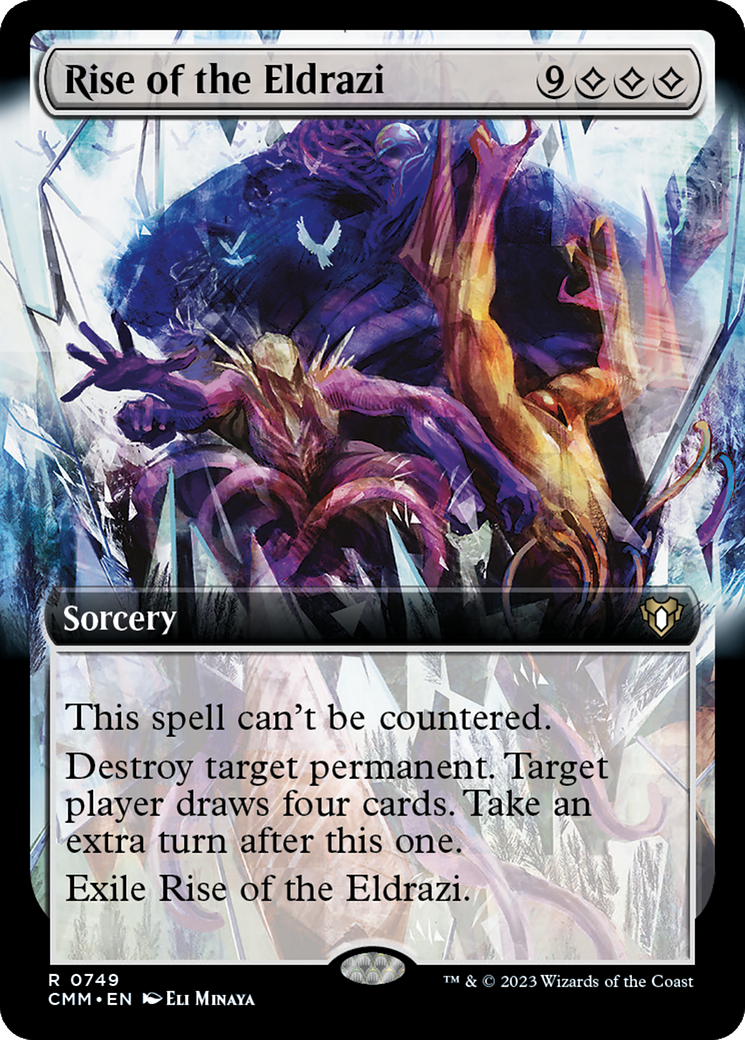Rise of the Eldrazi (Extended Art) [Commander Masters] | Gear Gaming Fayetteville
