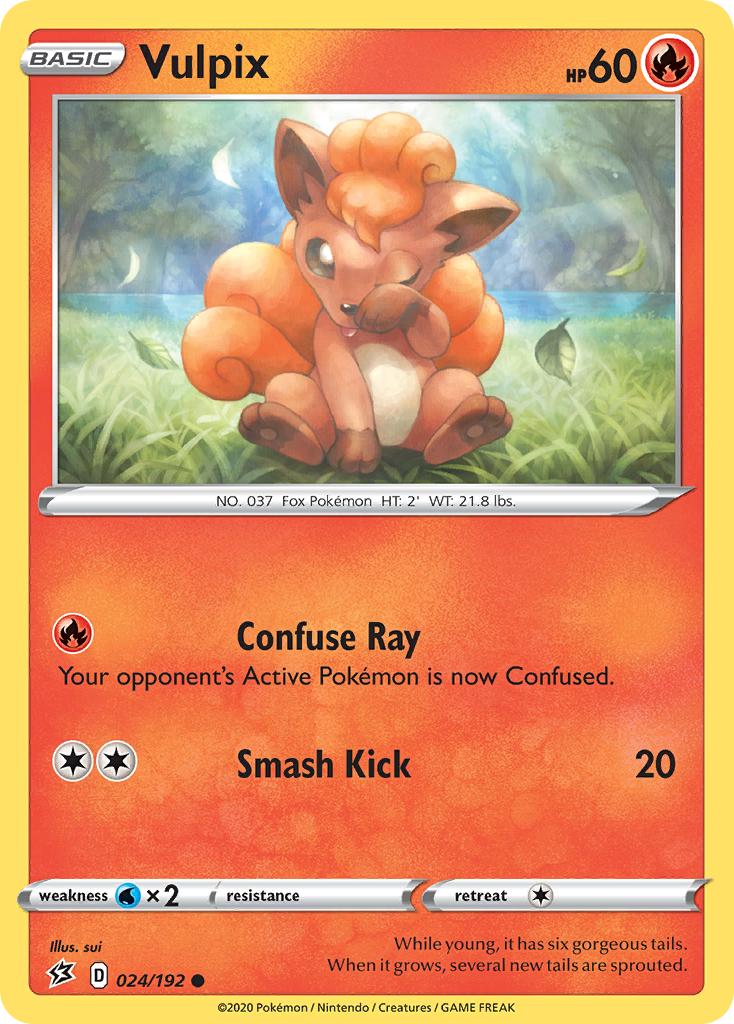 Vulpix (024/192) [Sword & Shield: Rebel Clash] | Gear Gaming Fayetteville