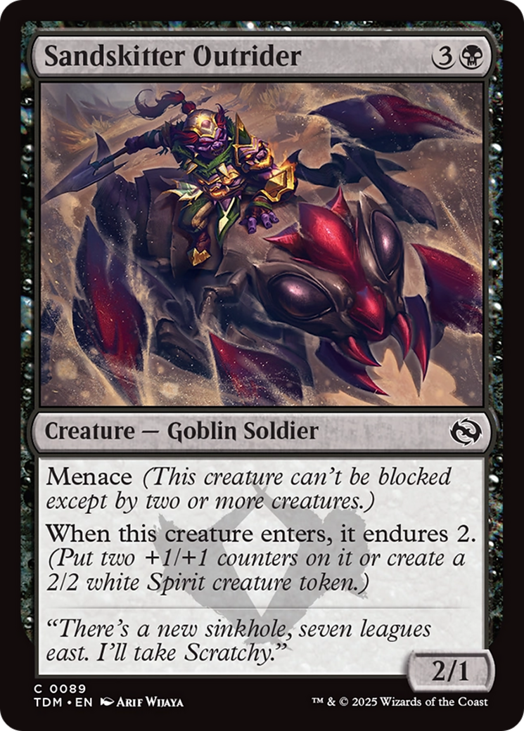 Sandskitter Outrider [Tarkir: Dragonstorm] | Gear Gaming Fayetteville