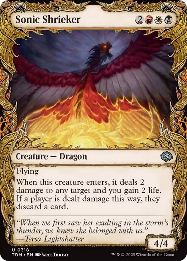 Sonic Shrieker (Showcase) [Tarkir: Dragonstorm] | Gear Gaming Fayetteville