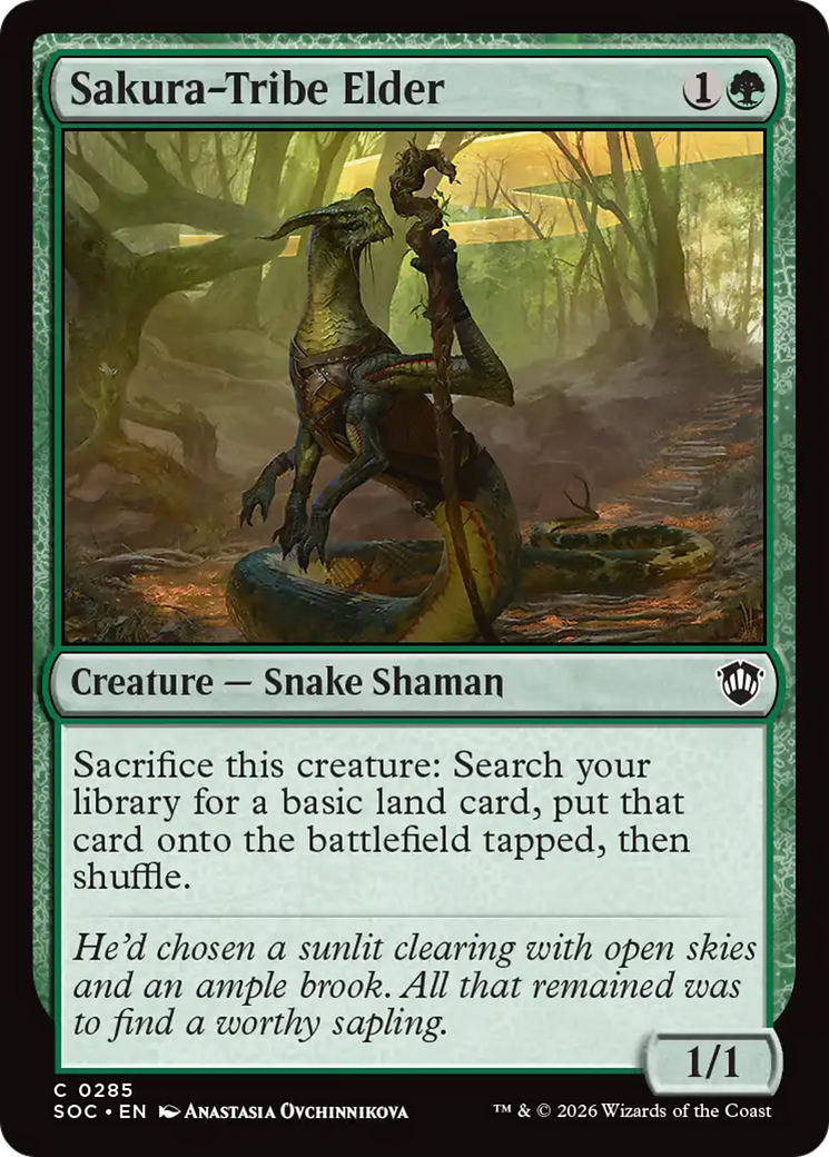 Sakura-Tribe Elder [Secrets of Strixhaven Commander] | Gear Gaming Fayetteville