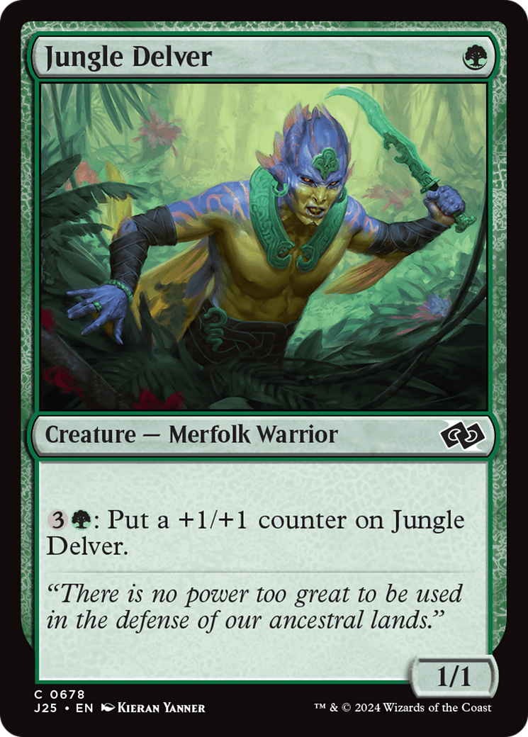 Jungle Delver [Foundations Jumpstart] | Gear Gaming Fayetteville