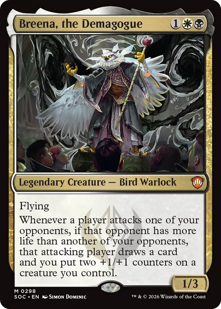 Breena, the Demagogue [Secrets of Strixhaven Commander] | Gear Gaming Fayetteville