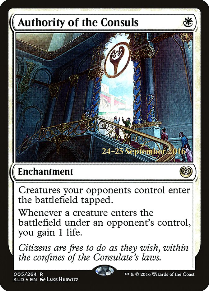Authority of the Consuls [Kaladesh Prerelease Promos] | Gear Gaming Fayetteville