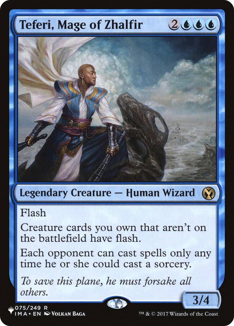 Teferi, Mage of Zhalfir [The List Reprints] | Gear Gaming Fayetteville