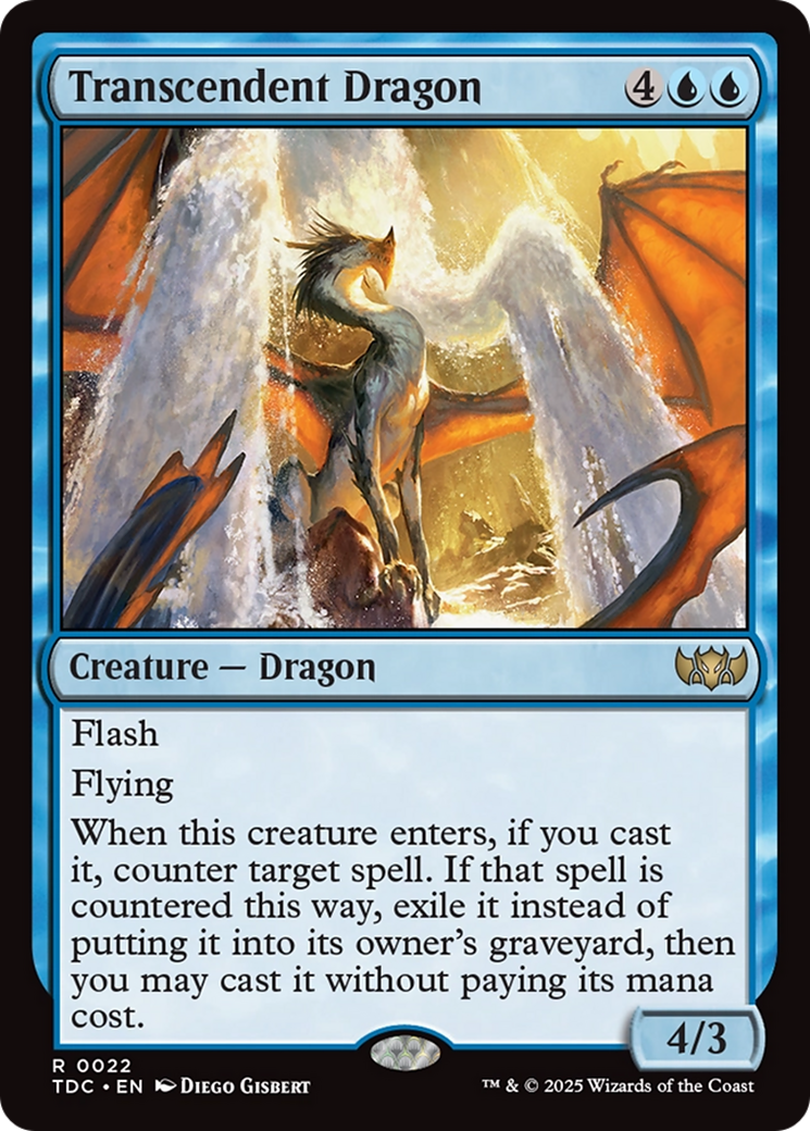 Transcendent Dragon [Tarkir: Dragonstorm Commander] | Gear Gaming Fayetteville