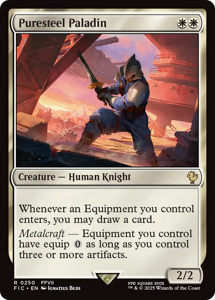 Puresteel Paladin [FINAL FANTASY Commander] | Gear Gaming Fayetteville