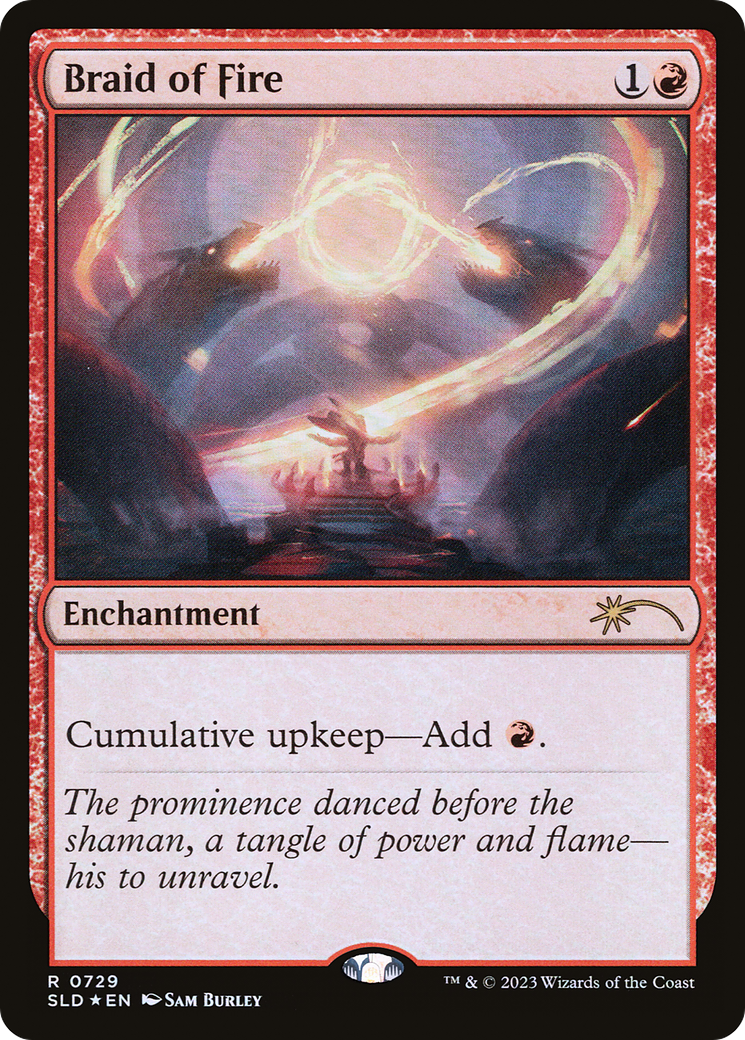 Braid of Fire (729) [Secret Lair Drop Promos] | Gear Gaming Fayetteville