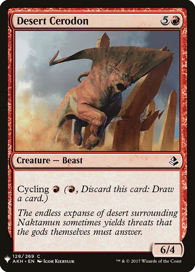 Desert Cerodon [Mystery Booster] | Gear Gaming Fayetteville