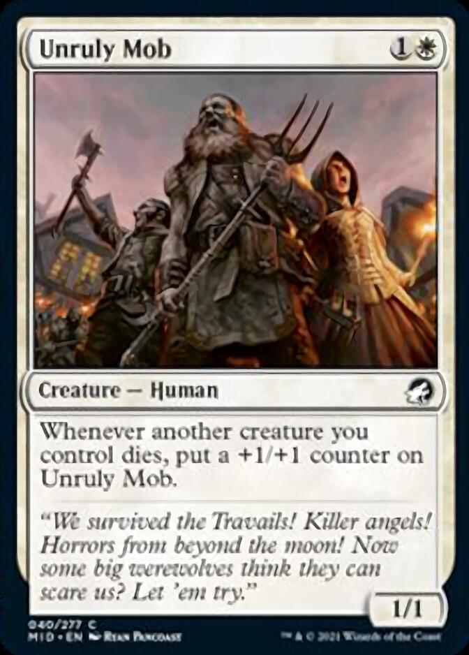Unruly Mob [Innistrad: Midnight Hunt] | Gear Gaming Fayetteville