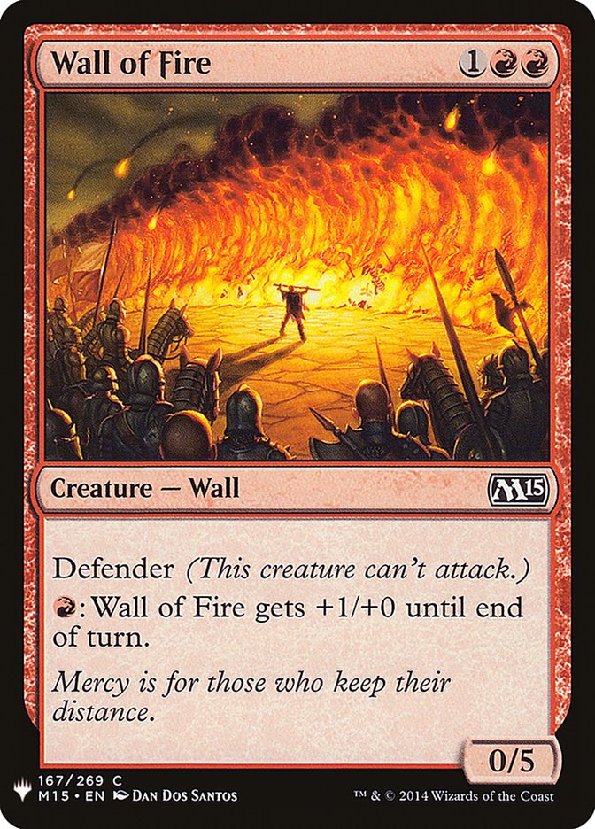 Wall of Fire [Mystery Booster] | Gear Gaming Fayetteville