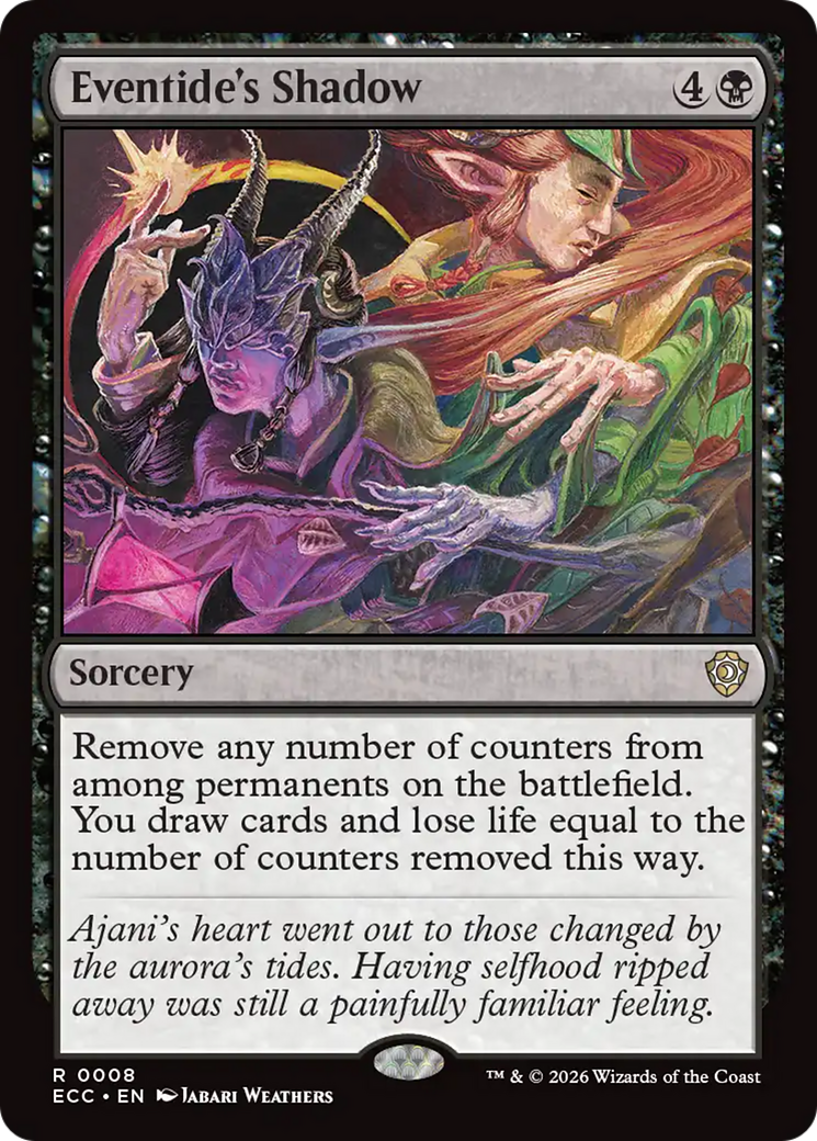 Eventide's Shadow [Lorwyn Eclipsed Commander] | Gear Gaming Fayetteville