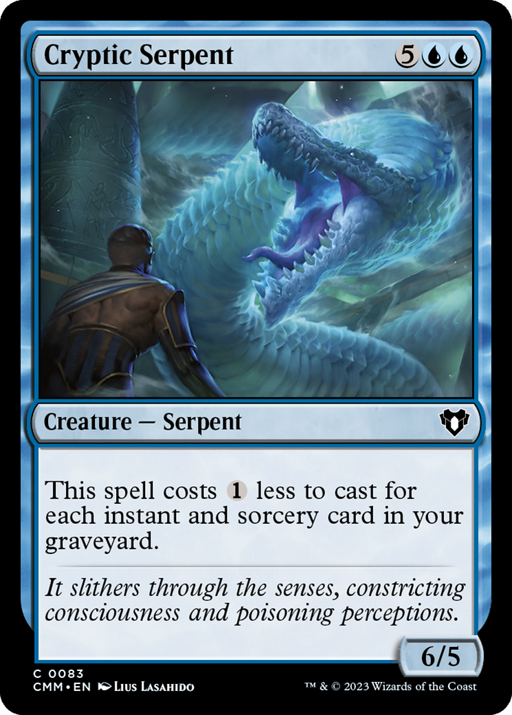 Cryptic Serpent [Commander Masters] | Gear Gaming Fayetteville