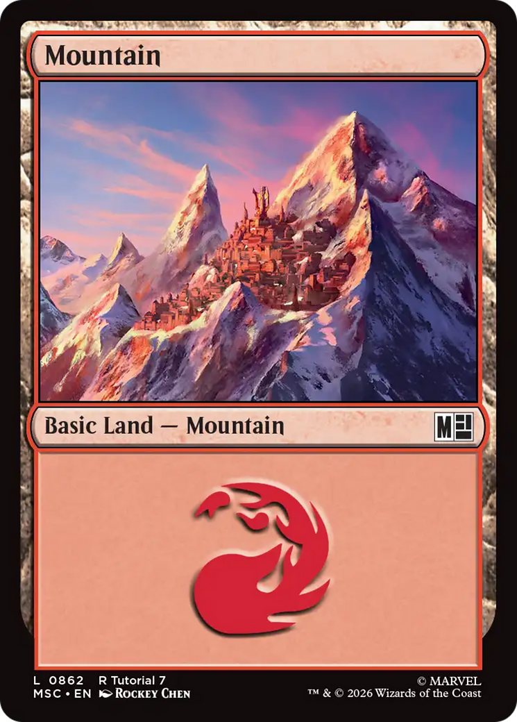 Mountain (0862) [Marvel Super Heroes Commander] | Gear Gaming Fayetteville