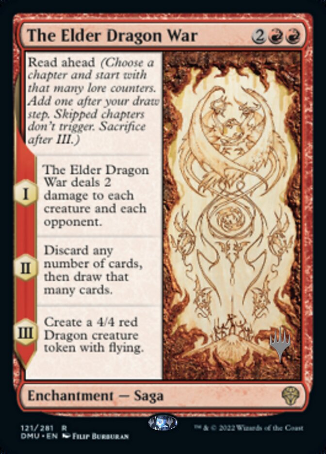 The Elder Dragon War (Promo Pack) [Dominaria United Promos] | Gear Gaming Fayetteville