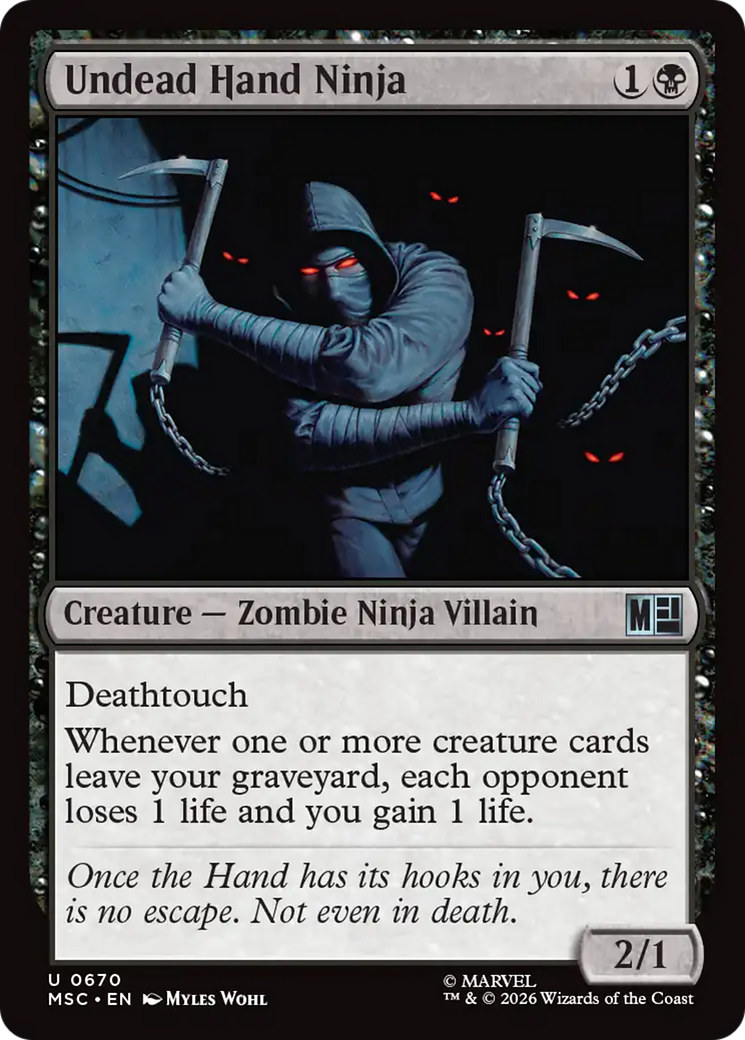 Undead Hand Ninja [Marvel Super Heroes Commander] | Gear Gaming Fayetteville