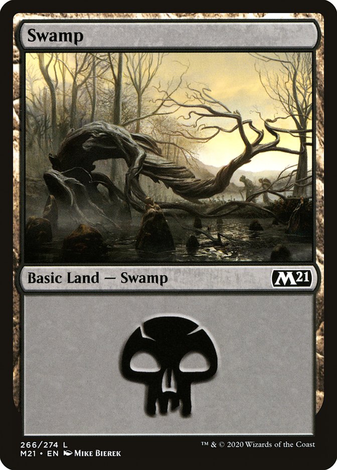 Swamp (266) [Core Set 2021] | Gear Gaming Fayetteville