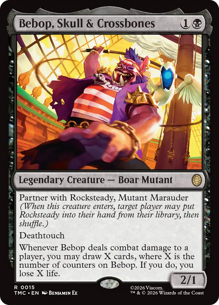Bebop, Skull & Crossbones [Teenage Mutant Ninja Turtles Commander] | Gear Gaming Fayetteville