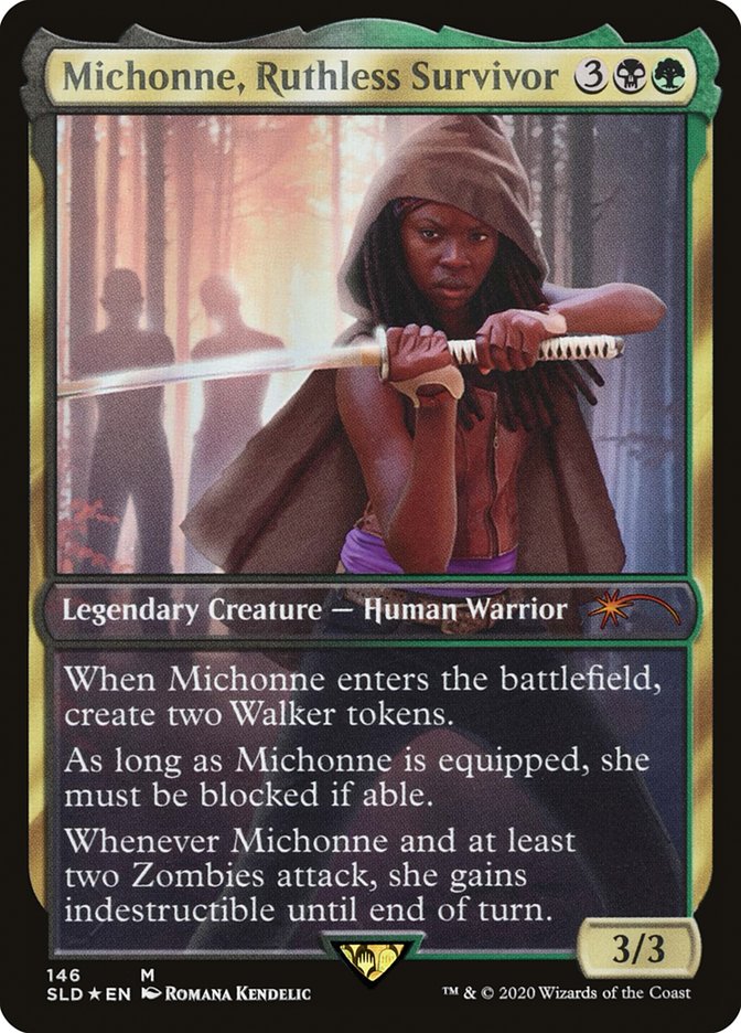 Michonne, Ruthless Survivor [Secret Lair Drop Series] | Gear Gaming Fayetteville
