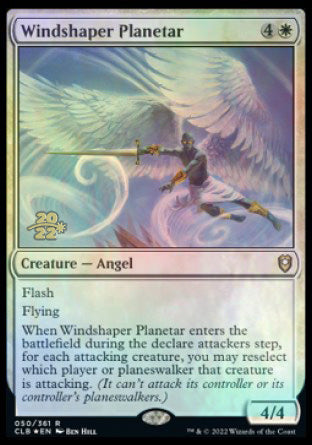 Windshaper Planetar [Commander Legends: Battle for Baldur's Gate Prerelease Promos] | Gear Gaming Fayetteville