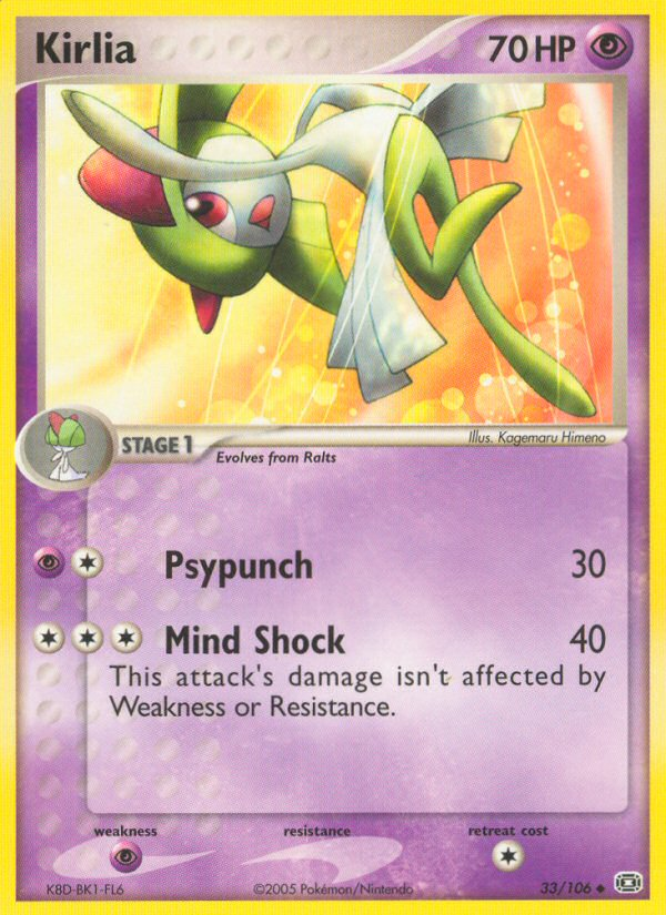 Kirlia (33/106) [EX: Emerald] | Gear Gaming Fayetteville