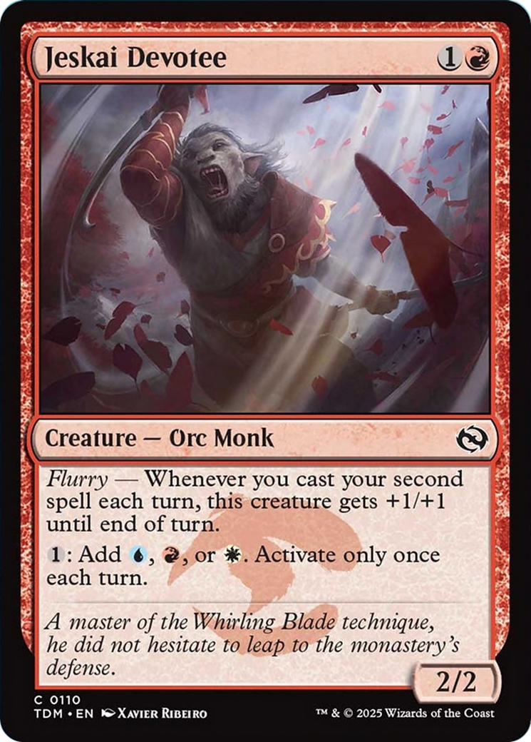Jeskai Devotee [Tarkir: Dragonstorm] | Gear Gaming Fayetteville