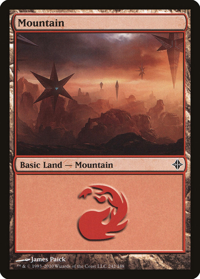 Mountain (242) [Rise of the Eldrazi] | Gear Gaming Fayetteville