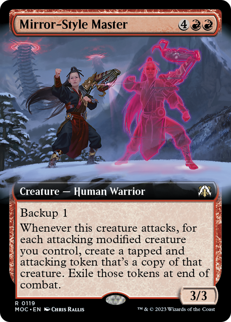 Mirror-Style Master (Extended Art) [March of the Machine Commander] | Gear Gaming Fayetteville