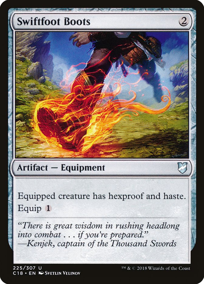 Swiftfoot Boots [Commander 2018] | Gear Gaming Fayetteville
