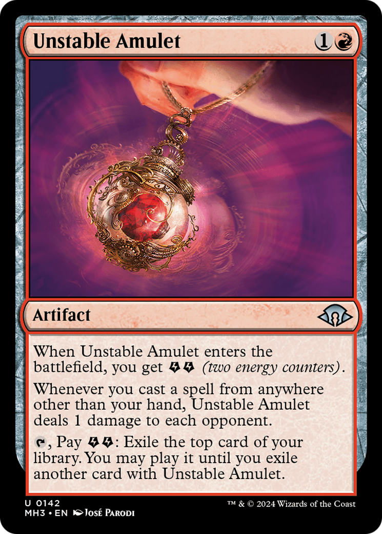 Unstable Amulet [Modern Horizons 3] | Gear Gaming Fayetteville