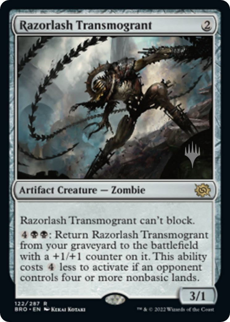 Razorlash Transmogrant (Promo Pack) [The Brothers' War Promos] | Gear Gaming Fayetteville