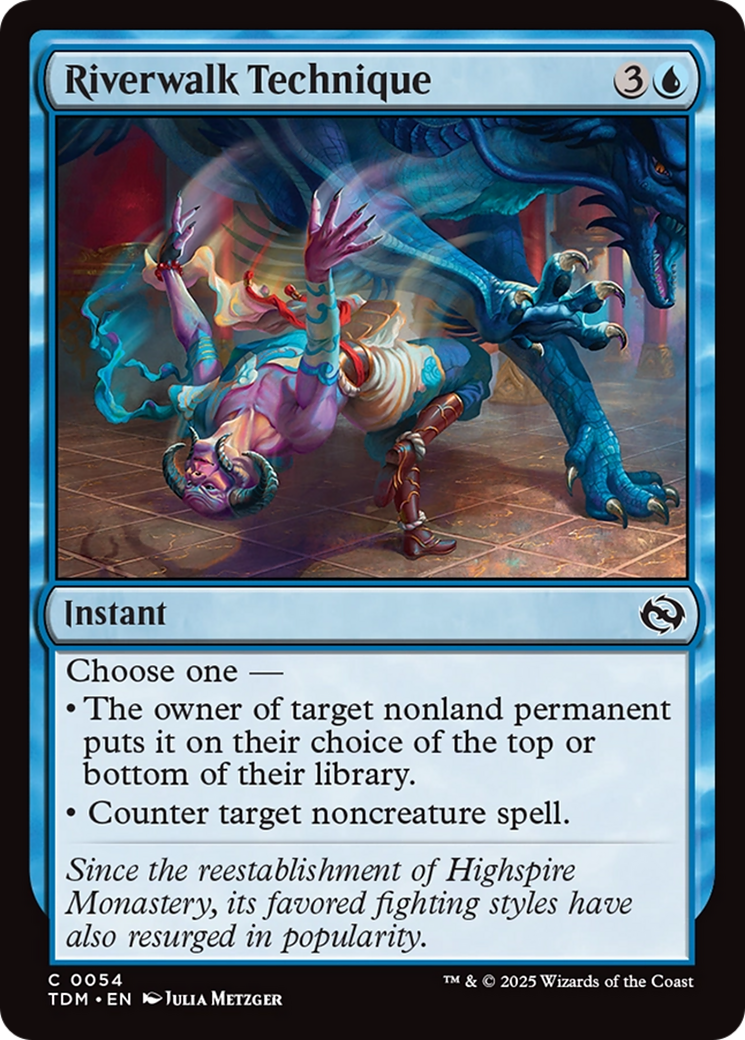 Riverwalk Technique [Tarkir: Dragonstorm] | Gear Gaming Fayetteville