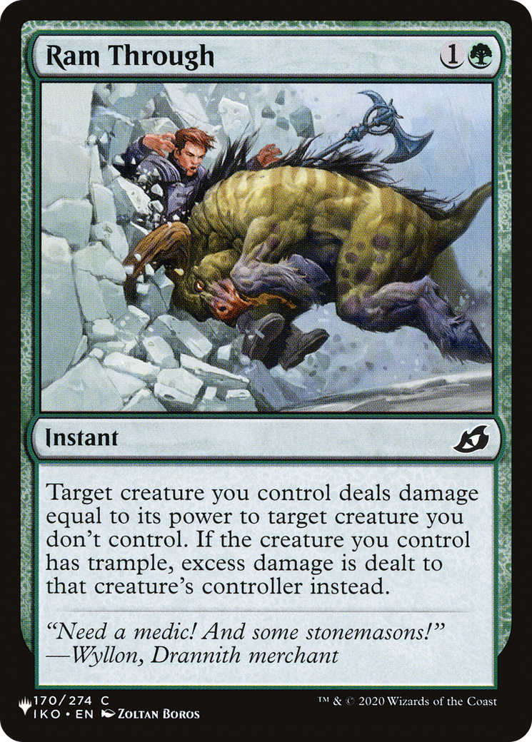 Ram Through [The List Reprints] | Gear Gaming Fayetteville