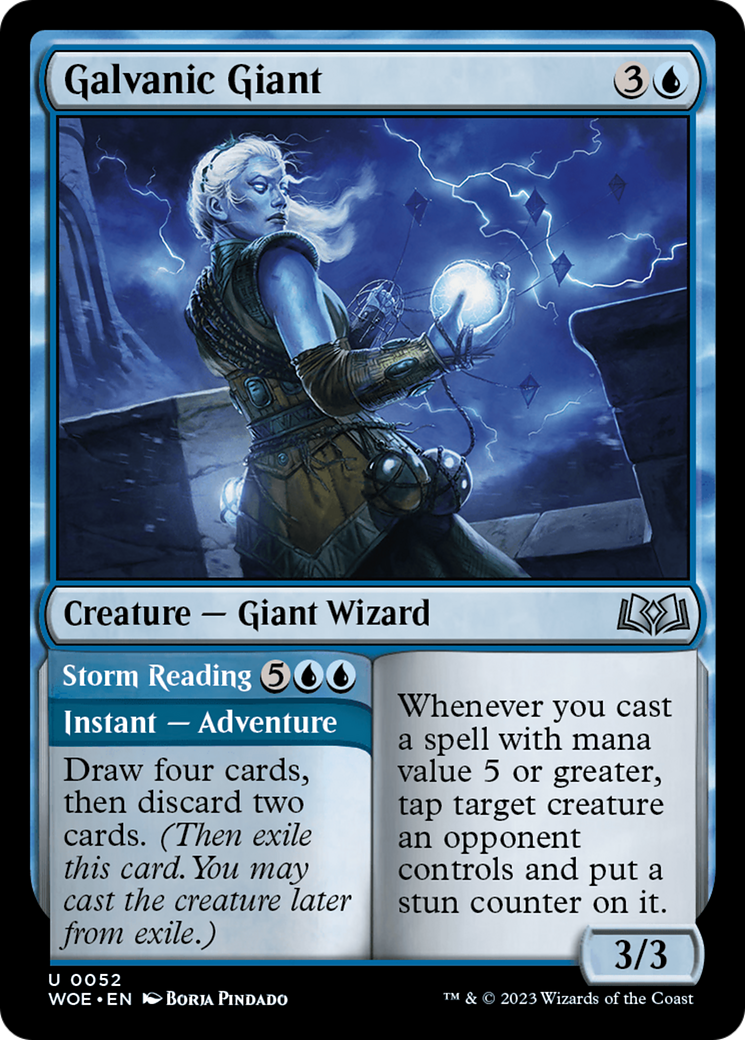 Galvanic Giant // Storm Reading [Wilds of Eldraine] | Gear Gaming Fayetteville