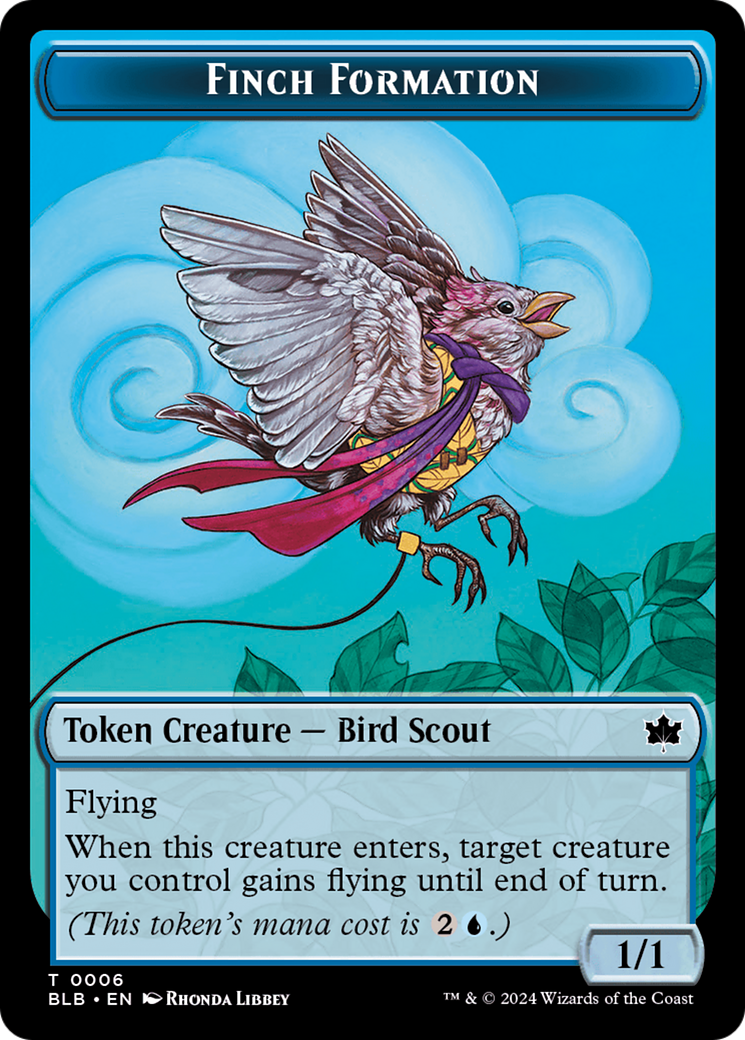 Finch Formation Token [Bloomburrow Tokens] | Gear Gaming Fayetteville