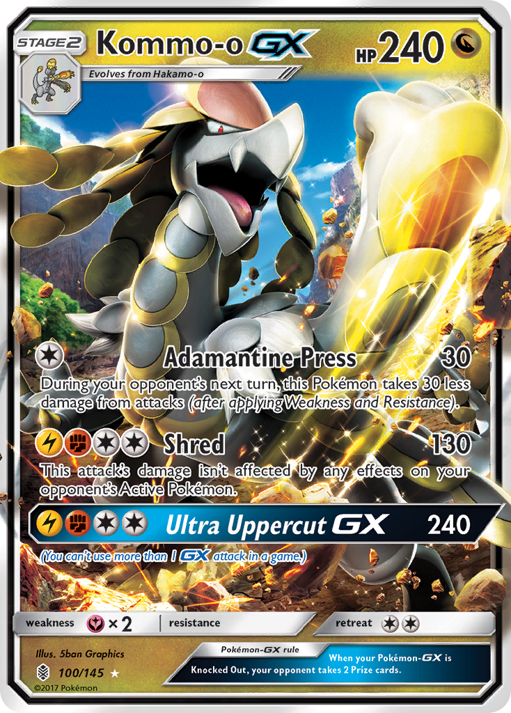 Kommo-o GX (100/145) [Sun & Moon: Guardians Rising] | Gear Gaming Fayetteville