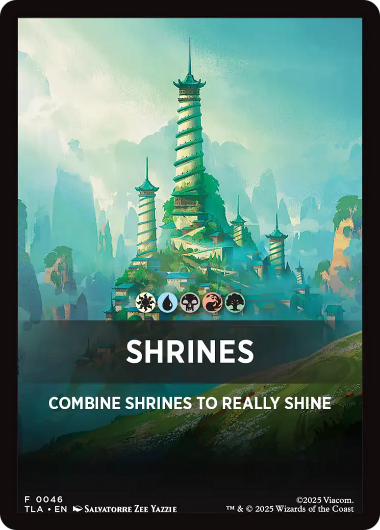 Shrines Theme Card [Avatar: The Last Airbender Tokens] | Gear Gaming Fayetteville